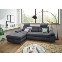 ED EXCITING DESIGN Ecksofa "Altona L-Form", (2 St.), mit Bettfunktion, Bettkasten, Armteilverstellung & Kopfstützen von Ed Exciting Design