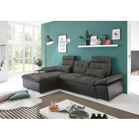 ED EXCITING DESIGN Ecksofa "Jakarta L-Form" mit Bettfunktion, Armteilverstellung, Kopfstützen & 2 Nierenkissen ED EXCITING DESIGN Ecksofa "Jakarta L-Form" mit Bettfunktion, Armteilverstellung, Kopfstützen & 2 Nierenkissen von Ed Exciting Design