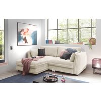 ED EXCITING DESIGN Ecksofa "Stanley L-Form", mit Bettfunktion, Bettkasten & 2 Zierkissen von Ed Exciting Design