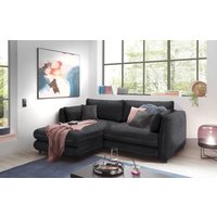 ED EXCITING DESIGN Ecksofa "Stanley L-Form", mit Bettfunktion, Bettkasten & 2 Zierkissen von Ed Exciting Design