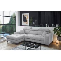 ED EXCITING DESIGN Ecksofa "Sydney L-Form", (2 St.), frei im Raum stellbar, mit Bettkasten, inkl. Kopfteilverstellung von Ed Exciting Design