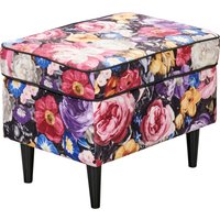 ED EXCITING DESIGN Hocker "Laurel", mit Massivholzfüße von Ed Exciting Design