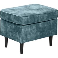 ED EXCITING DESIGN Hocker "Oskar", mit Massivholzfüßen von Ed Exciting Design