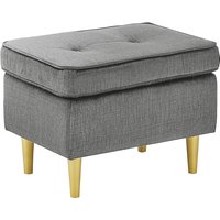 ED EXCITING DESIGN Hocker "Tom", mit Strasssteinen & goldenen Füßen von Ed Exciting Design