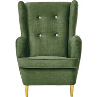 ED EXCITING DESIGN Ohrensessel "Tom", mit Strasssteinen & goldenen Füßen von Ed Exciting Design