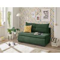 ED EXCITING DESIGN Schlafsofa "Charlie", Schlafsessel mit Bettkasten & 1 Rückenkissen von Ed Exciting Design