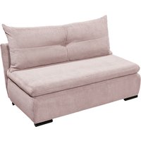 ED EXCITING DESIGN Schlafsofa "Charlie", frei im Raum stellbar, mit Bettkasten, Schlaffunktion & 1 Rückenkissen von Ed Exciting Design