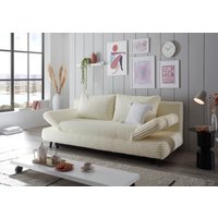 ED EXCITING DESIGN Schlafsofa "Sunny", mit Bettkasten, Armteilverstellung & 2 Rückenkissen von Ed Exciting Design