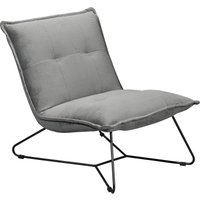 ED EXCITING DESIGN Sessel "Vico", mit Design-Gestell aus schwarzem Metall, in Cord von Ed Exciting Design