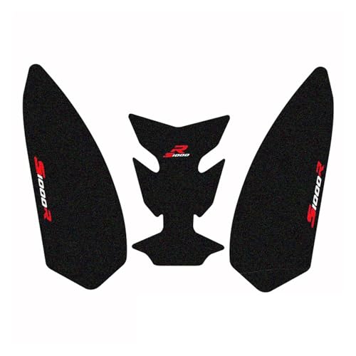 EdWal Tankpad-Schutz Frosted Motorrad Aufkleber Aufkleber Kraftstoff Tank Pad Schutz Anti-rutsch Für S1000RR 2019 2020 2021 S1000RR S1000R Tankaufkleber (Farbe : 3) von EdWal