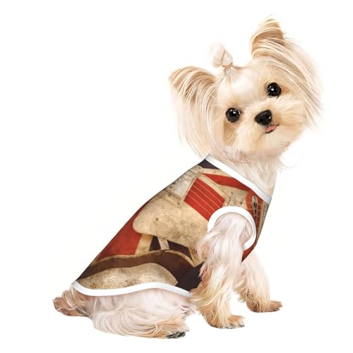 Hunde-Shirts für kleine Hunde, dehnbar, leicht, Tank-Top, ärmellos, gestreift Hunde-Shirts für kleine Hunde, dehnbar, leicht, Tank-Top, ärmellos, gestreift von EdWal