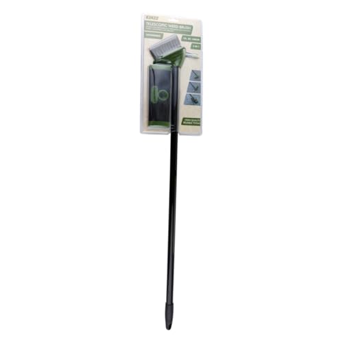 Edco Eindhoven B.V. Kinzo Teleskop-Unkrautbürste 3-in-1 – Unkrautbürste mit Kratzer & Schaber – Länge 80-140 cm – Pflasterfugen reinigen – Ergonomisches Gartenwerkzeug für Terrasse & Einfahrt Edco Eindhoven B.V. Kinzo Teleskop-Unkrautbürste 3-in-1 – Unkrautbürste mit Kratzer & Schaber – Länge 80-140 cm – Pflasterfugen reinigen – Ergonomisches Gartenwerkzeug für Terrasse & Einfahrt von Edco Eindhoven B.V.