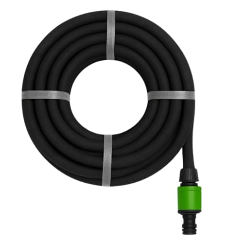 Edco Eindhoven B.V. Kinzo Tropfschlauch 15M Ø14mm – Gartenschlauch – Gartenschlauch mit 3 Kupplungen – Wassersparender Gartenschlauch für Sprühsystem – Schwarzer Schlauch Edco Eindhoven B.V. Kinzo Tropfschlauch 15M Ø14mm – Gartenschlauch – Gartenschlauch mit 3 Kupplungen – Wassersparender Gartenschlauch für Sprühsystem – Schwarzer Schlauch von Edco Eindhoven B.V.