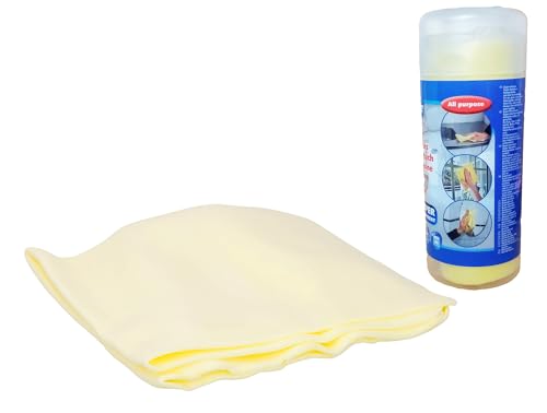 Edco Super SAUGTUCH 30x30cm streifenfrei Gelb Poliertuch Fenstertuch Trockentuch Waschtuch Reinigungstuch für Glas Fenster Auto 52 Edco Super SAUGTUCH 30x30cm streifenfrei Gelb Poliertuch Fenstertuch Trockentuch Waschtuch Reinigungstuch für Glas Fenster Auto 52 von Edco