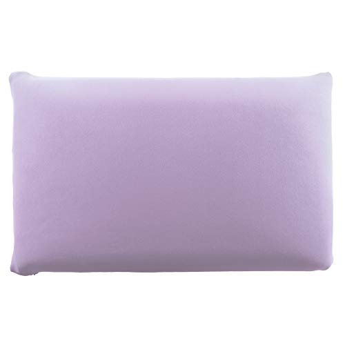 Edda Lux Bezug passend für SIEBENSCHLÄFER Kissen, 72 x 42 cm und für MaxxGoods Nackenstützkissen, 70 x 42 cm, Jersey Kissenbezug mit Reißverschluss, aus 100% Baumwolle, in Hellviolett Edda Lux Bezug passend für SIEBENSCHLÄFER Kissen, 72 x 42 cm und für MaxxGoods Nackenstützkissen, 70 x 42 cm, Jersey Kissenbezug mit Reißverschluss, aus 100% Baumwolle, in Hellviolett von Edda Lux