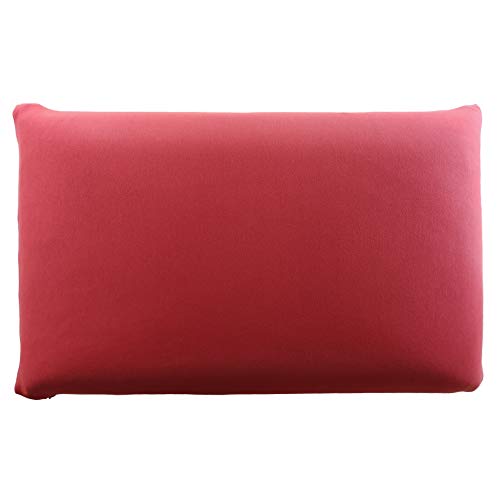 Edda Lux Bezug passend für SIEBENSCHLÄFER Kissen, 72 x 42 cm und für MaxxGoods Nackenstützkissen, 70 x 42 cm, Jersey Kissenbezug mit Reißverschluss, aus 100% Baumwolle, in Kirsch Edda Lux Bezug passend für SIEBENSCHLÄFER Kissen, 72 x 42 cm und für MaxxGoods Nackenstützkissen, 70 x 42 cm, Jersey Kissenbezug mit Reißverschluss, aus 100% Baumwolle, in Kirsch von Edda Lux