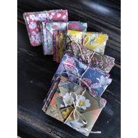 Mini Briefumschläge "Frühling" Aus Origami Papier Mit Passendem Brief Für Kleine Nachrichten.... 10stk von EddaDaphne