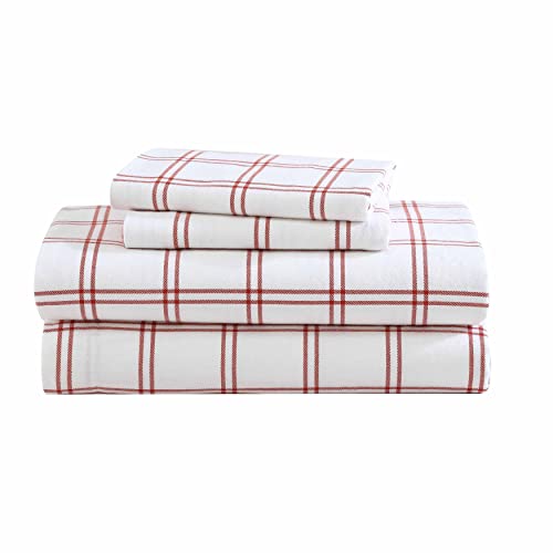 Eddie Bauer Bettwäsche-Set für Doppelbett, warme, atmungsaktive Baumwoll-Flanell-Bettwäsche mit tiefen Taschen, gebürstet für zusätzliche Weichheit, gemütliche Heimdekoration, Öko-Tex-Zertifiziert Eddie Bauer Bettwäsche-Set für Doppelbett, warme, atmungsaktive Baumwoll-Flanell-Bettwäsche mit tiefen Taschen, gebürstet für zusätzliche Weichheit, gemütliche Heimdekoration, Öko-Tex-Zertifiziert von Eddie Bauer