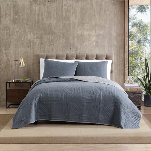 Eddie Bauer Hidden Lake Quilt Set, Twin, Blue Eddie Bauer Hidden Lake Quilt Set, Twin, Blue von Eddie Bauer