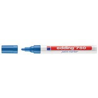 Lackmarker 750 blau Strich-B.2-4mm Rundspitze EDDING von Edding