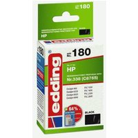 edding Druckerpatrone EDD-180 schwarz kompatibel zu HP 338 (C8765E) von Edding