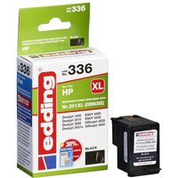 edding Druckerpatrone EDD-336 schwarz kompatibel zu HP 301XL (CH563EE) von Edding
