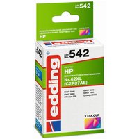 edding Druckerpatrone EDD-542 color kompatibel zu HP 62XL (C2P07AE) von Edding