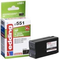 edding Druckerpatrone EDD-551 schwarz kompatibel zu HP 953XL (L0S70AE) von Edding