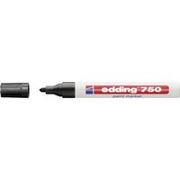 Edding 4-750001 750 paint marker Lackmarker Schwarz 2 mm, 4mm /Pack von Edding