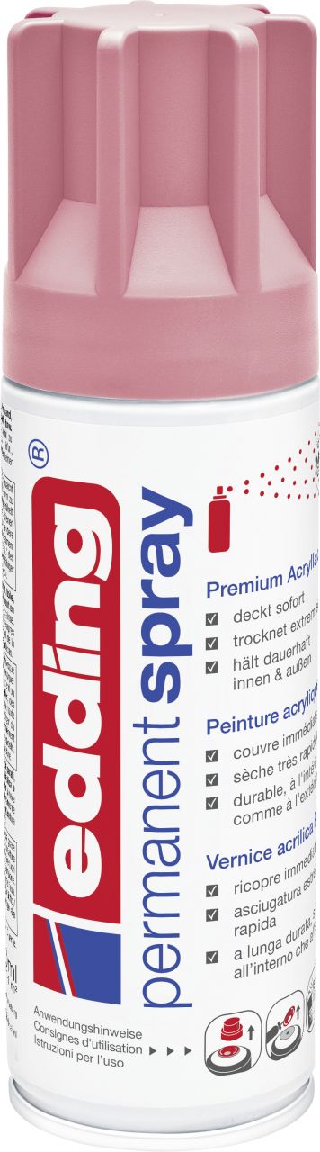 Edding 5200 Permanentspray 200 ml classy mauve von Edding