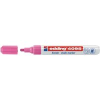 Edding Kreidemarker 4095 neonrosa Rundspitze Strichbreite ca. 2-3 mm von Edding