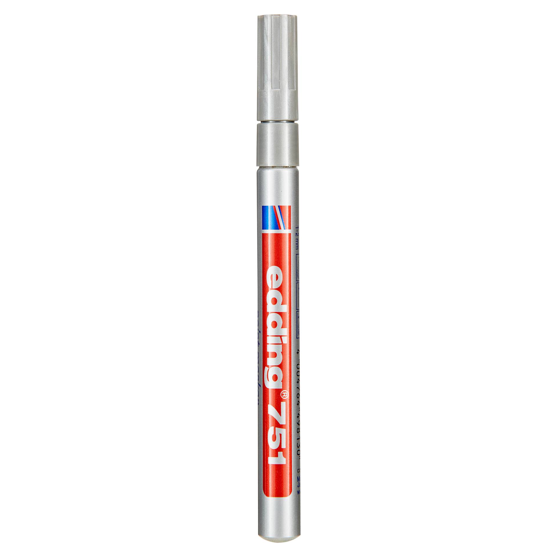 Edding Lackmarker 'Creative' 751 silbern 1 - 2 mm von Edding