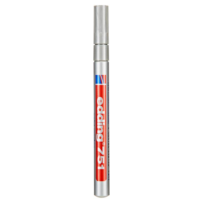 Edding Lackmarker 'Creative' 751 silbern 1 - 2 mm von Edding