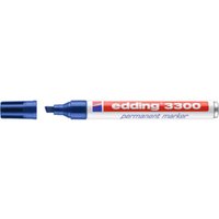 Edding Permanentmarker 3300 blau Keilspitze Strichbreite ca.1-5mm von Edding