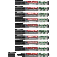 edding 28 Whiteboard-Marker-Set 1.5 - 3.0 mm Schwarz von Edding