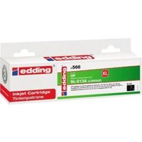Tintenpatrone kein Originalzubehör Kompatibel mit: hp 913A EDD-566 ca. 3.800 Seiten schwarz 73ml von Edding
