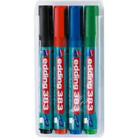 edding 383 Flipchart-Marker 1,0 - 5,0 mm - farbsortiert 4er-Set von Edding