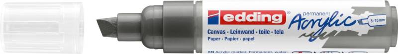 edding 5000 Acrylmarker breit anthrazit von Edding