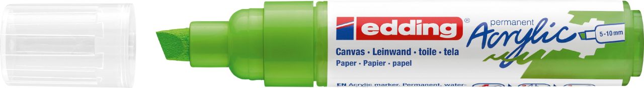 edding 5000 Acrylmarker breit gelbgrün 5 - 10 mm edding 5000 Acrylmarker breit gelbgrün 5 - 10 mm von Edding