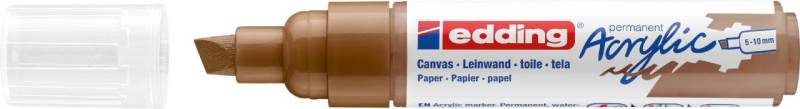 edding 5000 Acrylmarker breit haselnuss von Edding