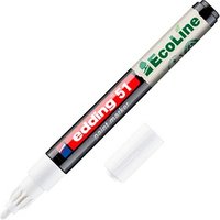 edding  51 EcoLine Lackmarker weiß 1,0 - 2,0 mm, 1 St. von Edding