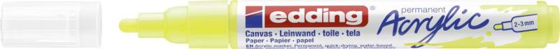 edding 5100 Acrylmarker medium neongelb von Edding