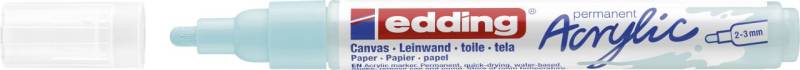 edding 5100 Acrylmarker medium pastellblau 2 - 3 mm von Edding