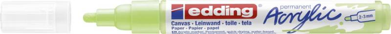 edding 5100 Acrylmarker medium pastellgrün von Edding