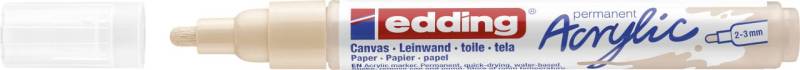 edding 5100 Acrylmarker medium warmbeige von Edding