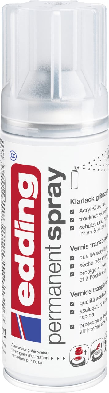 edding 5200 Permanent Spray Clear Lacquer glossy and matt von Edding