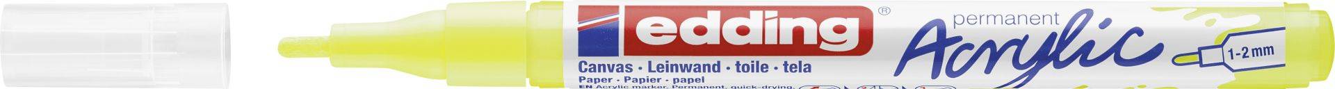 edding 5300 Acrylmarker fein neongelb 1 - 2 mm edding 5300 Acrylmarker fein neongelb 1 - 2 mm von Edding