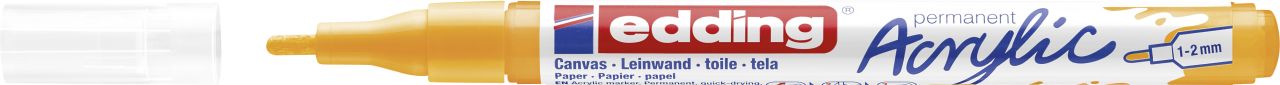 edding 5300 Acrylmarker fein sonnengelb von Edding