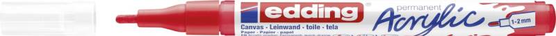 edding 5300 Acrylmarker fein verkehrsrot von Edding