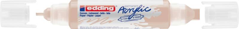 edding 5400 Acryl 3D Double Liner warmbeige von Edding